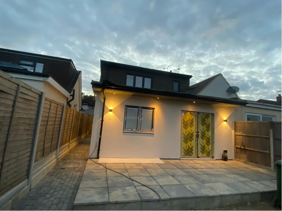 5 Extended developed Bangalow, full refurbishment to create extra bedroom on loft and modern living space on extended kitchen.