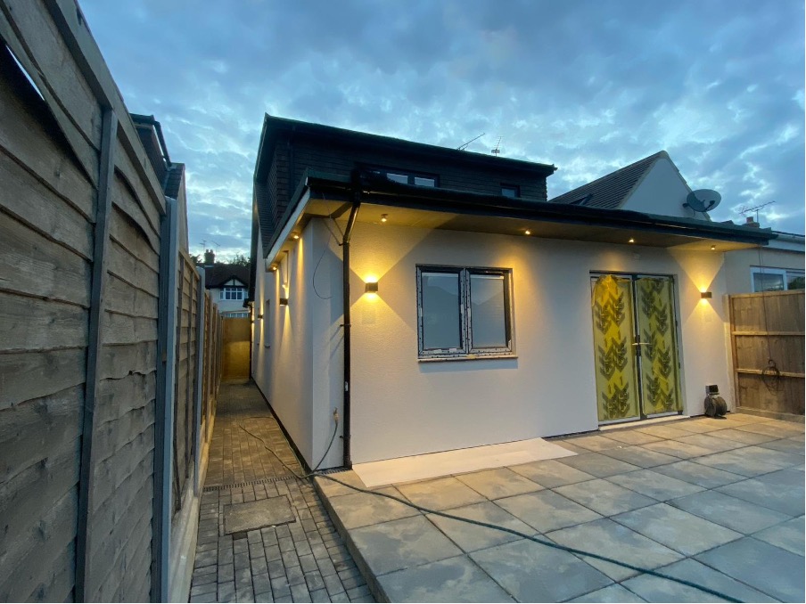 7 Extended developed Bangalow, full refurbishment to create extra bedroom on loft and modern living space on extended kitchen.