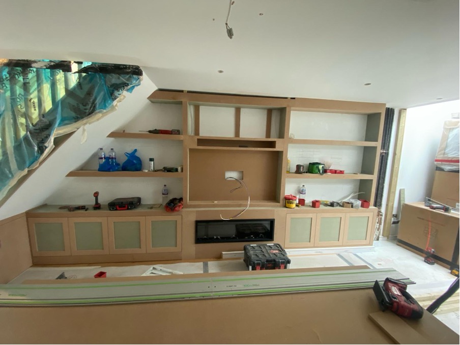 9 Extended developed Bangalow, full refurbishment to create extra bedroom on loft and modern living space on extended kitchen.